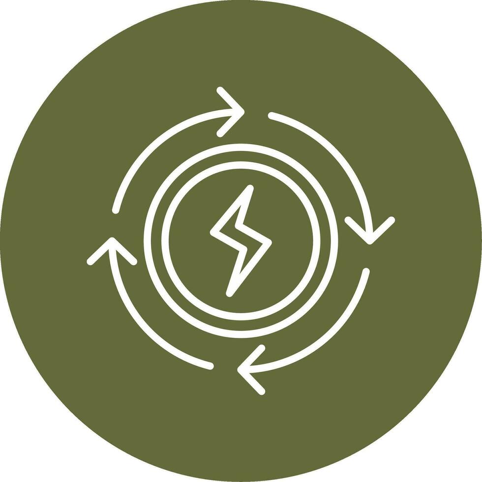 Renewable Energy Vector Icon