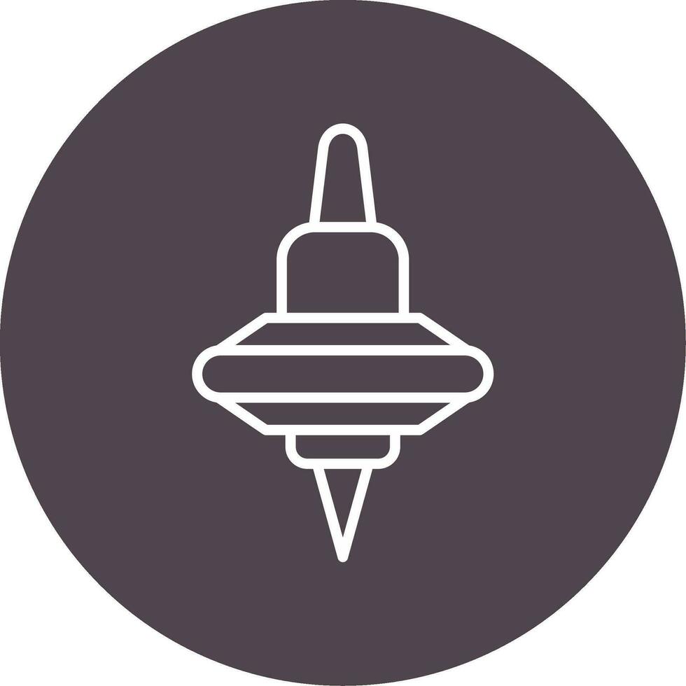 Spinning Top Vector Icon