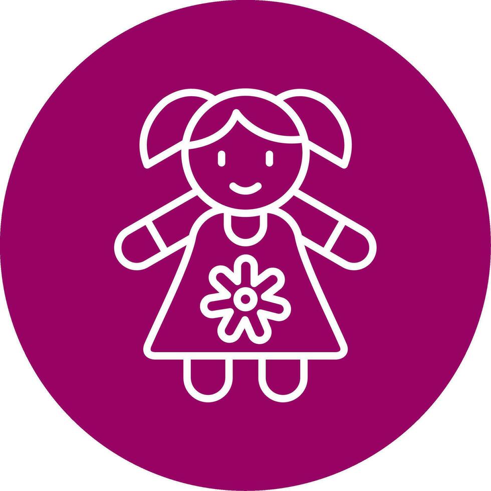 Doll Vector Icon
