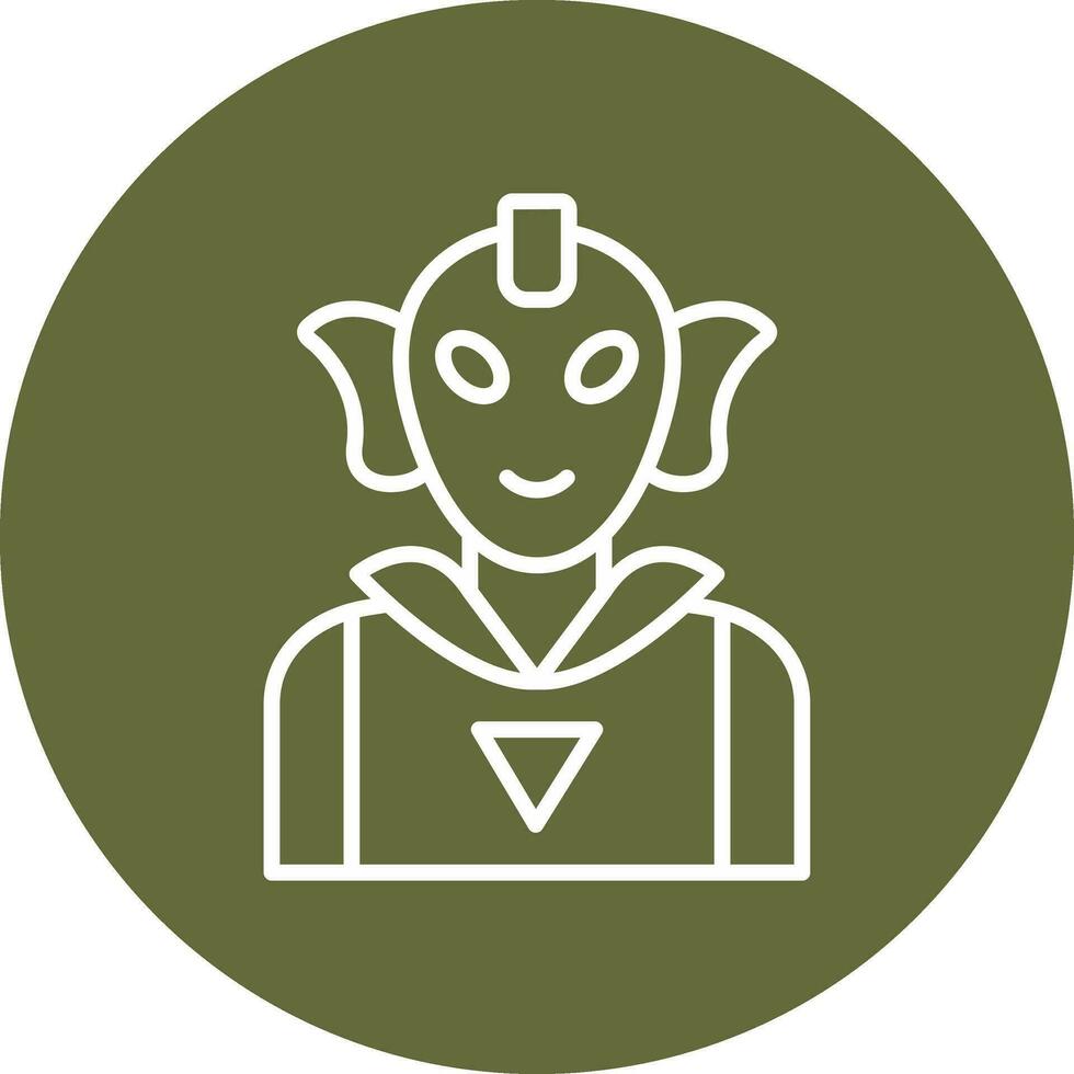 Alien Vector Icon