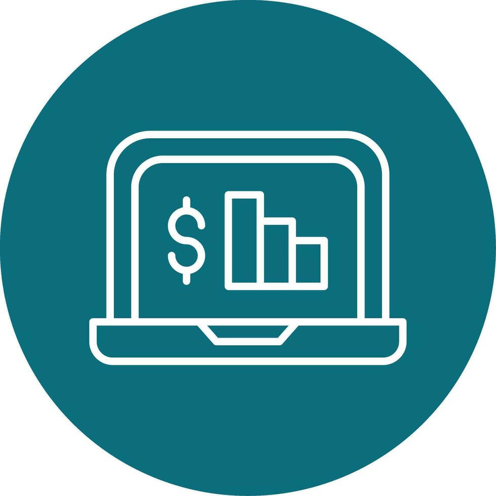 Graph Vector Icon