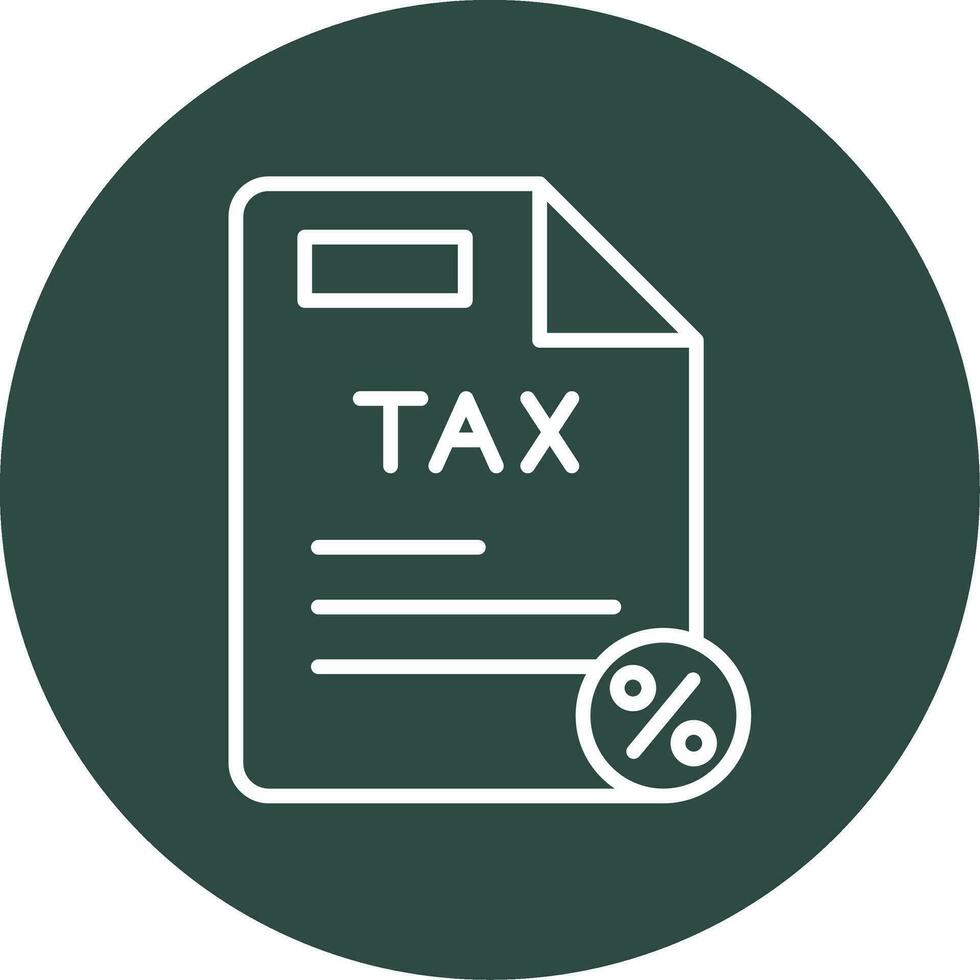 Tax Vector Icon