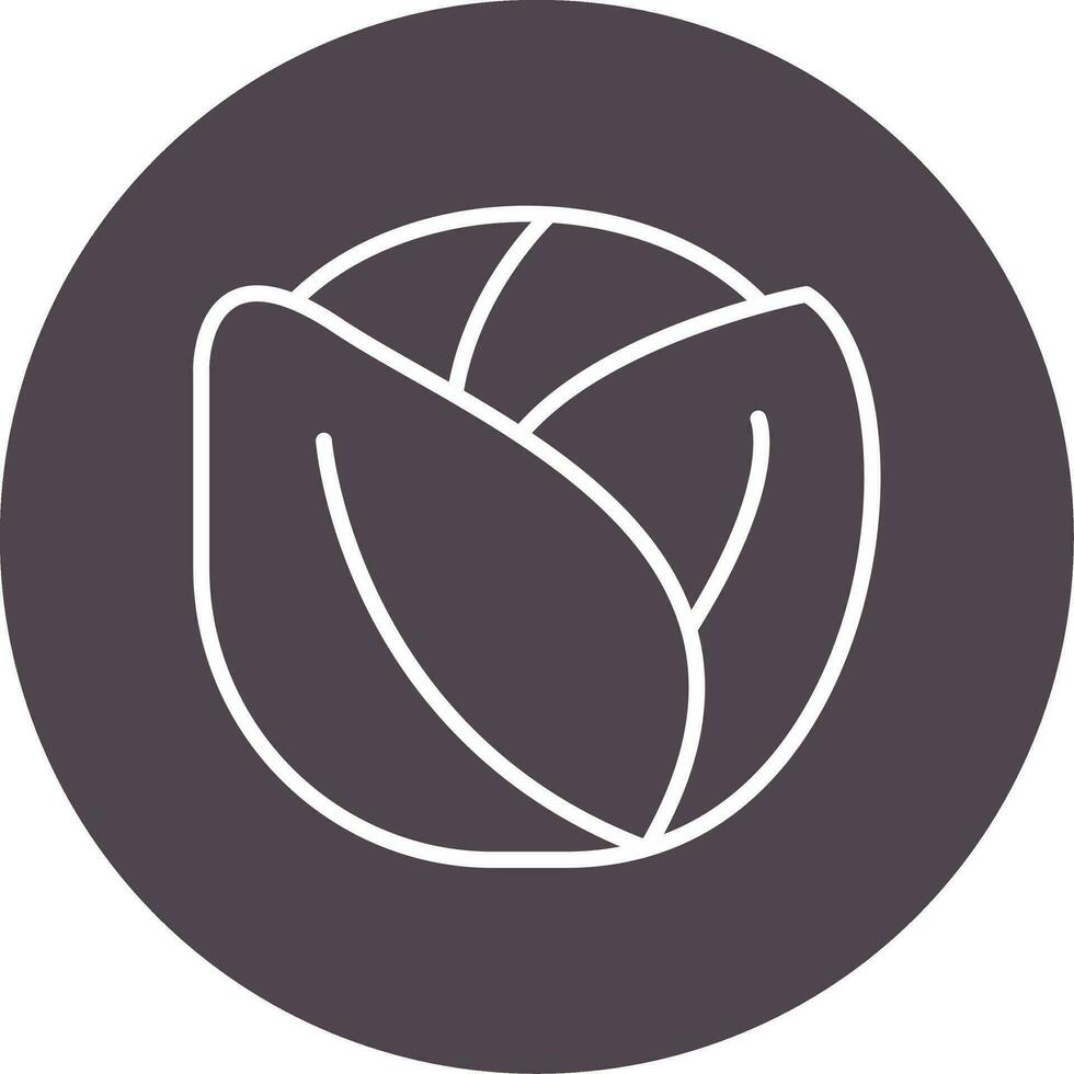 Brussels Sprouts Vector Icon