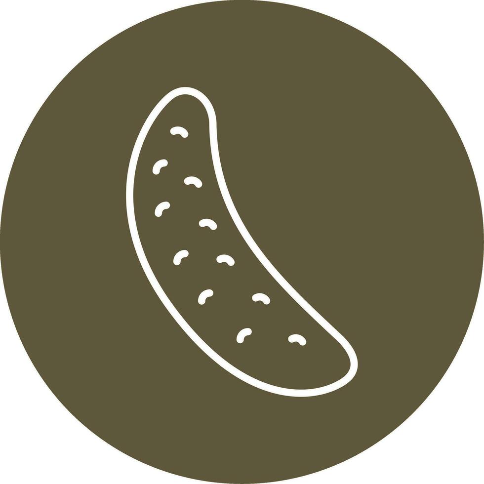 Cucumber Vector Icon