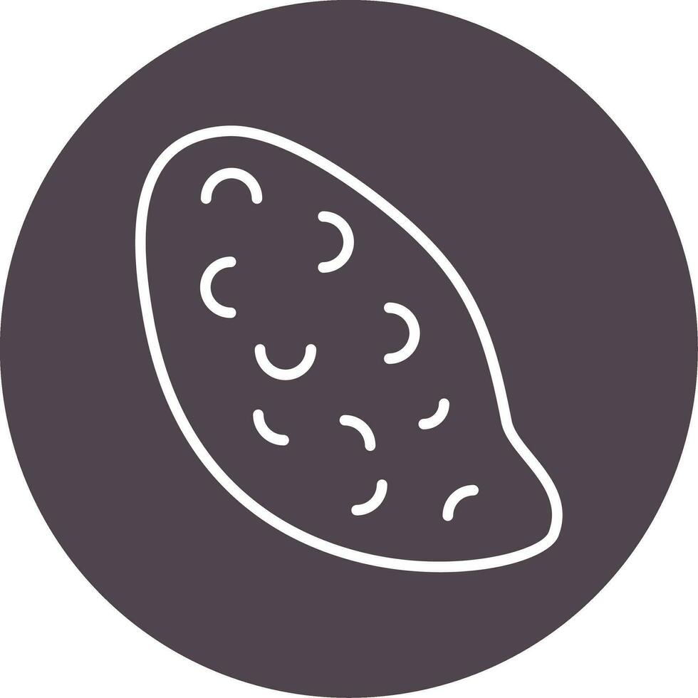 Sweet Potato Vector Icon