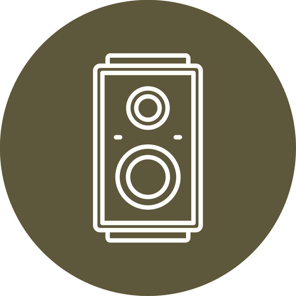 icono de vector de altavoz