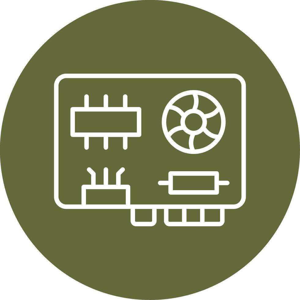 Motherboard Vector Icon