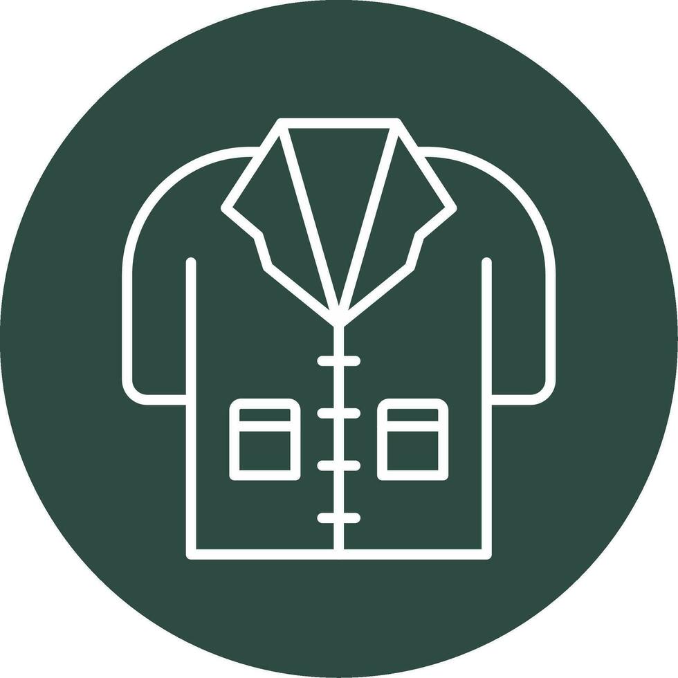 Lab Coat Vector Icon