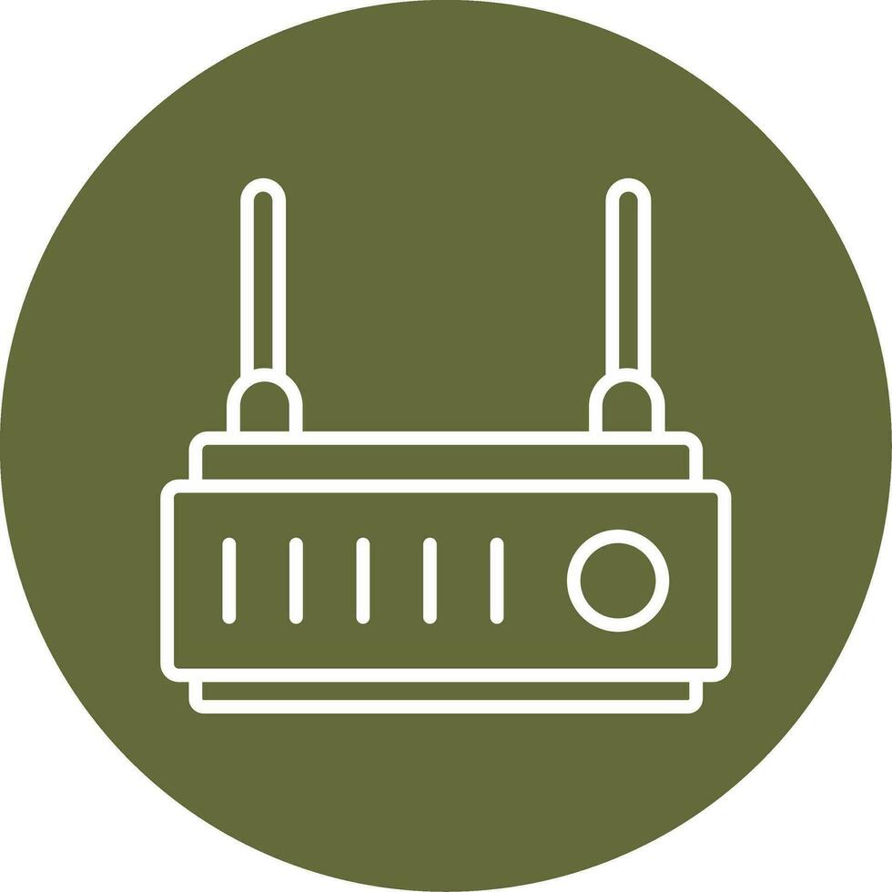 Wifi Router Vector Icon