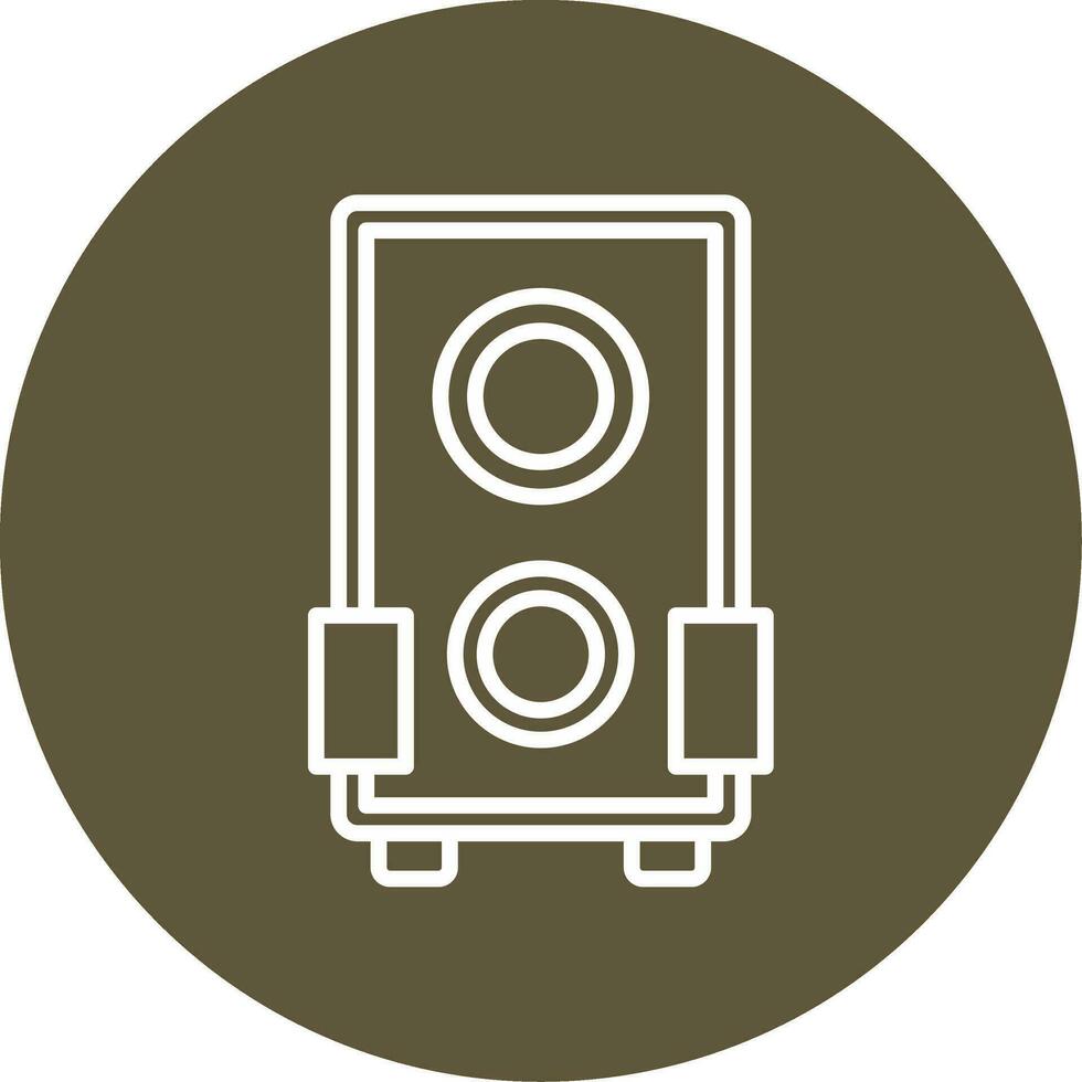 Subwoofer Vector Icon