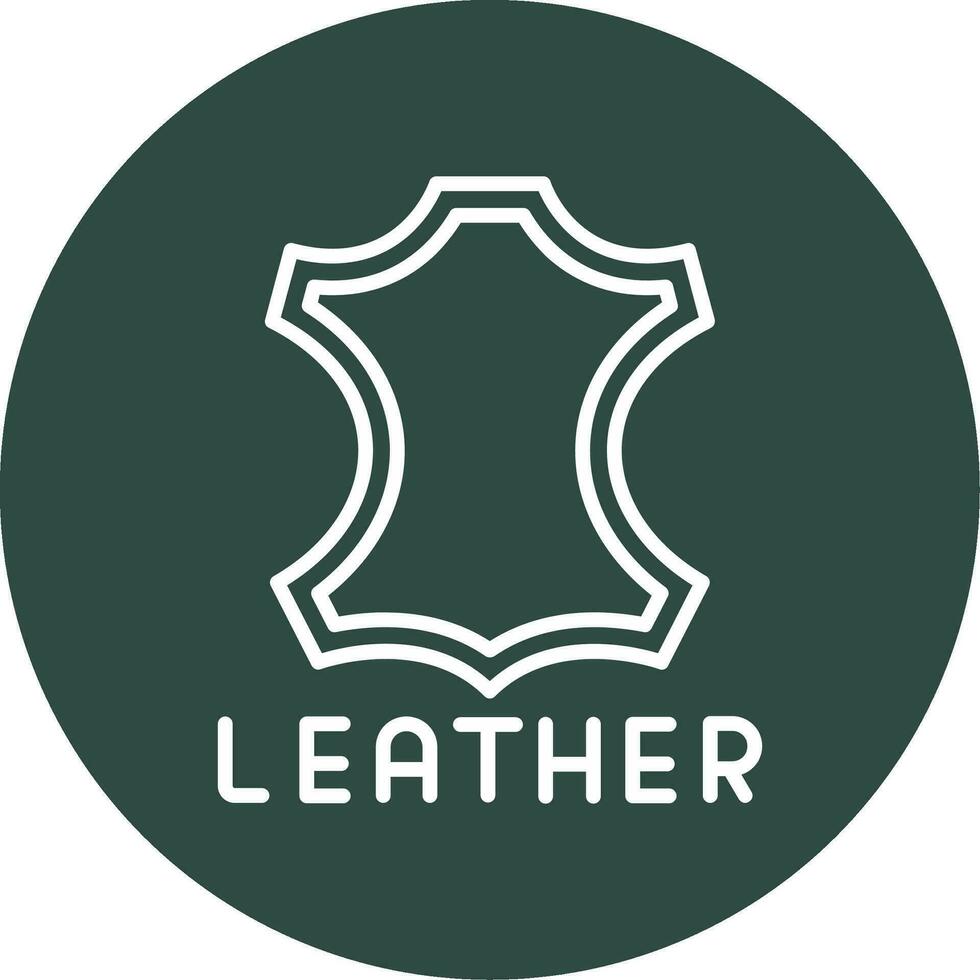 Leather Vector Icon