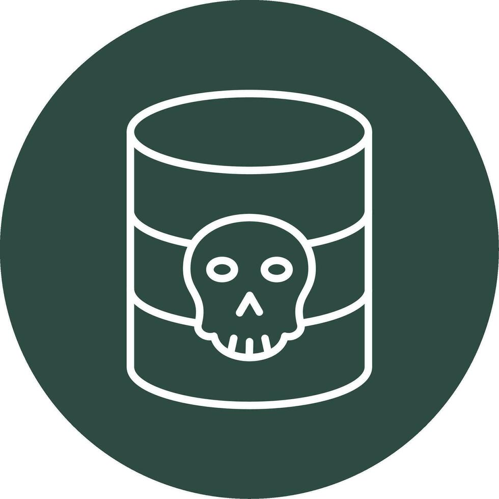 Toxic Vector Icon