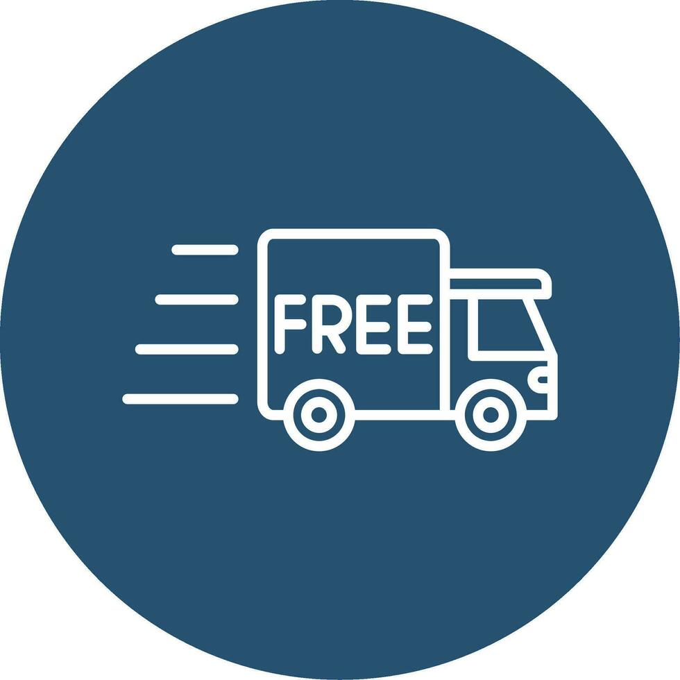Free Delivery Vector Icon