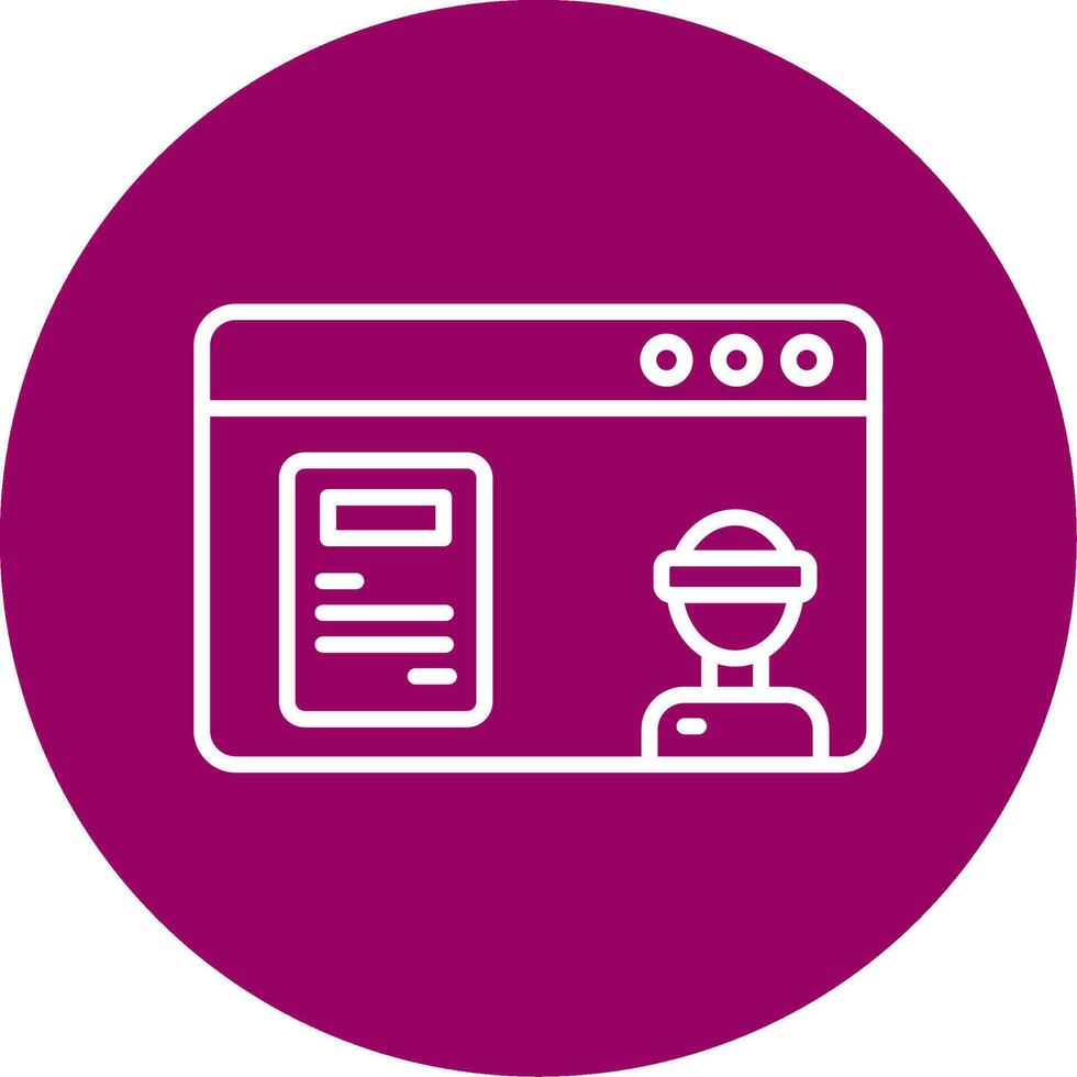 Chat Bot Vector Icon