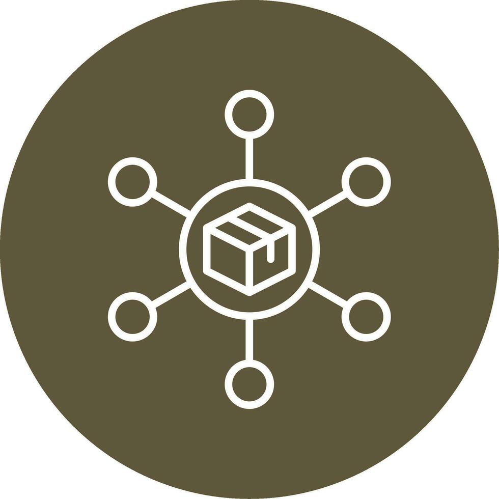 Distribution Center Vector Icon