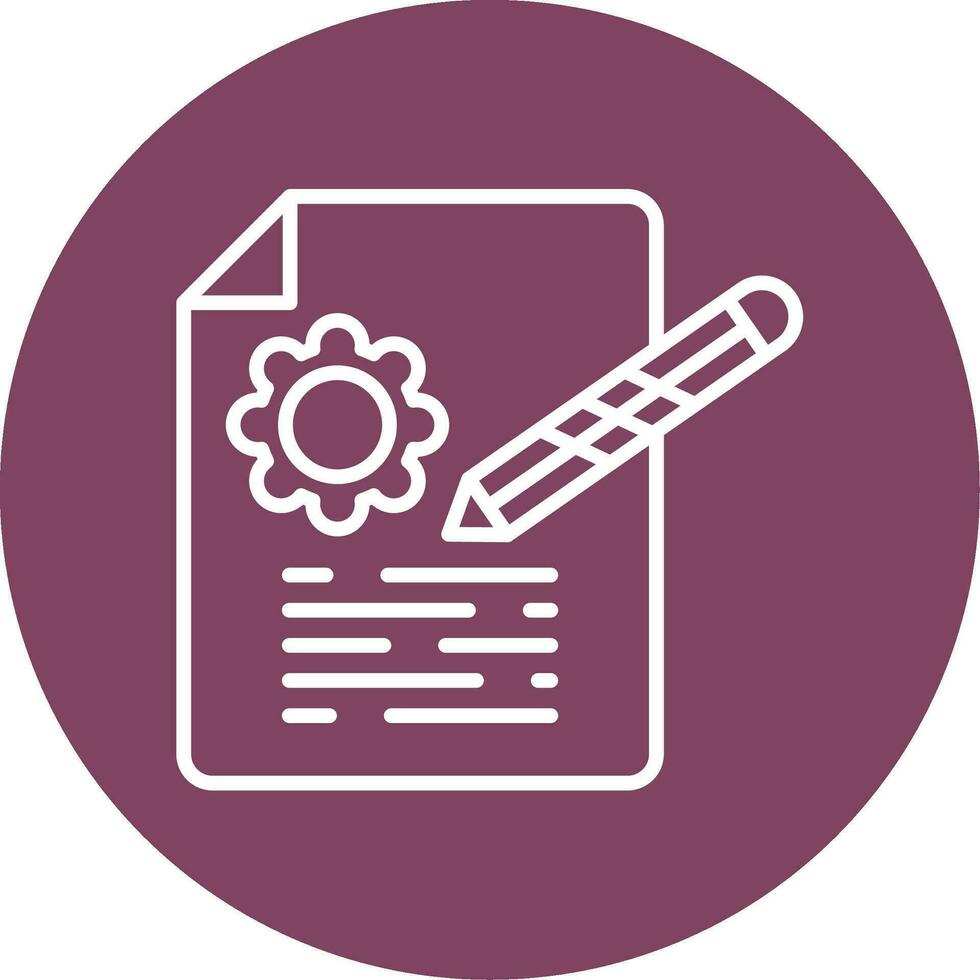 Contract Vector Icon