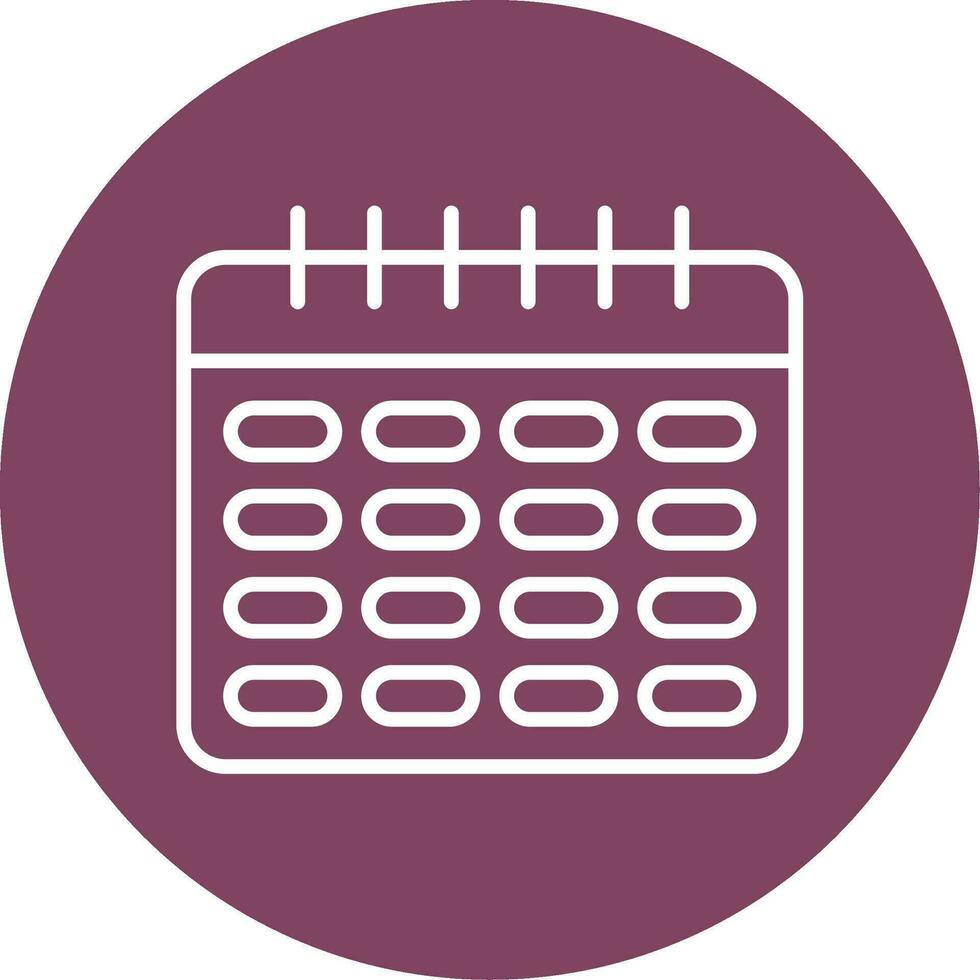 Calendar Vector Icon