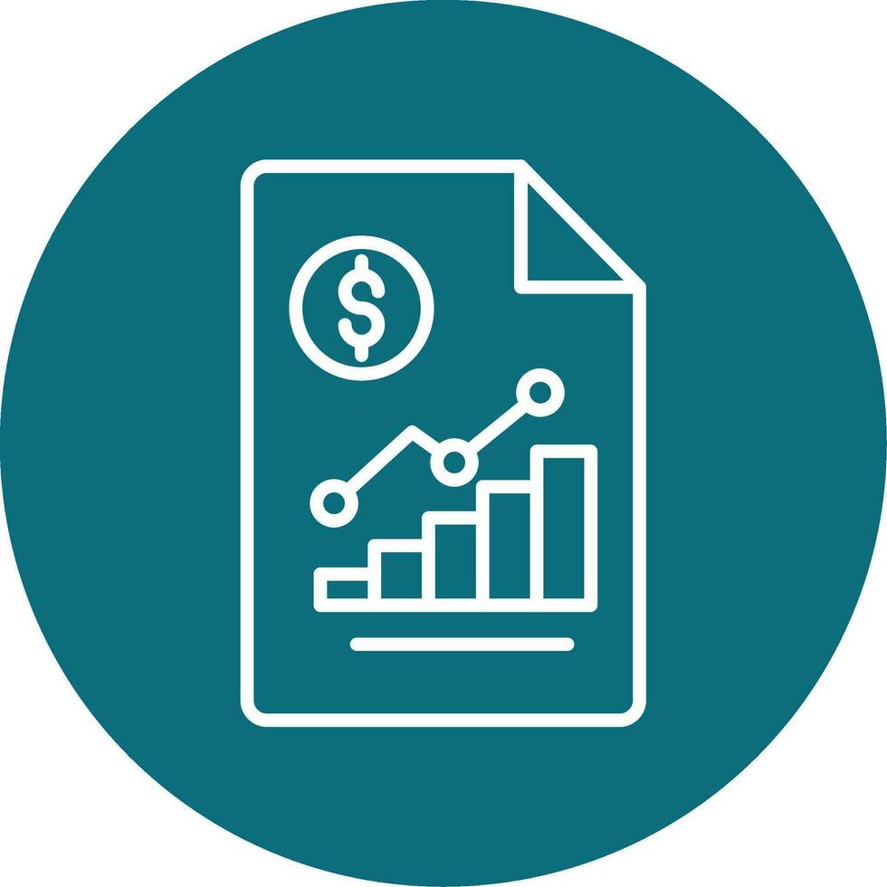 Bar Chart Vector Icon