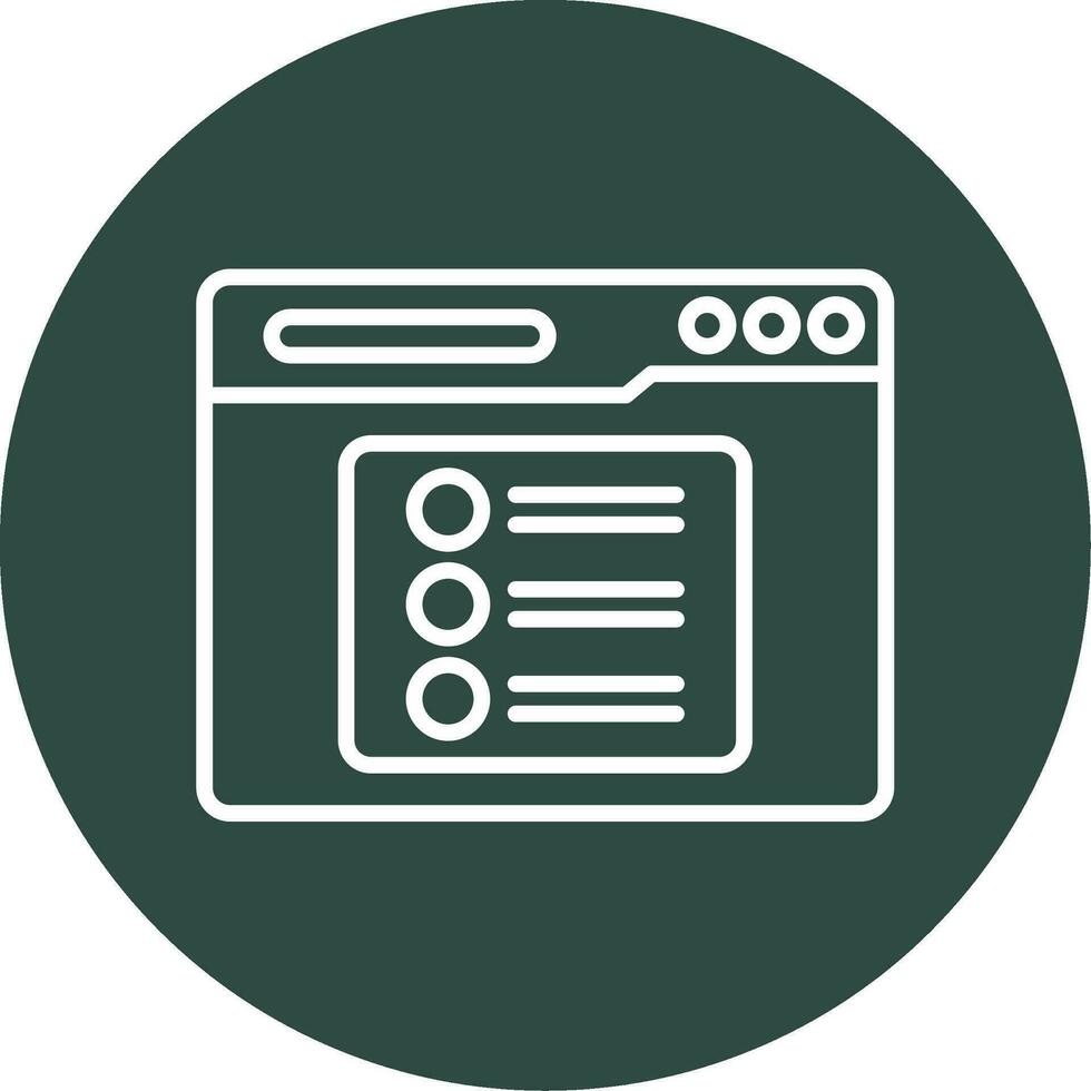 Polling Vector Icon