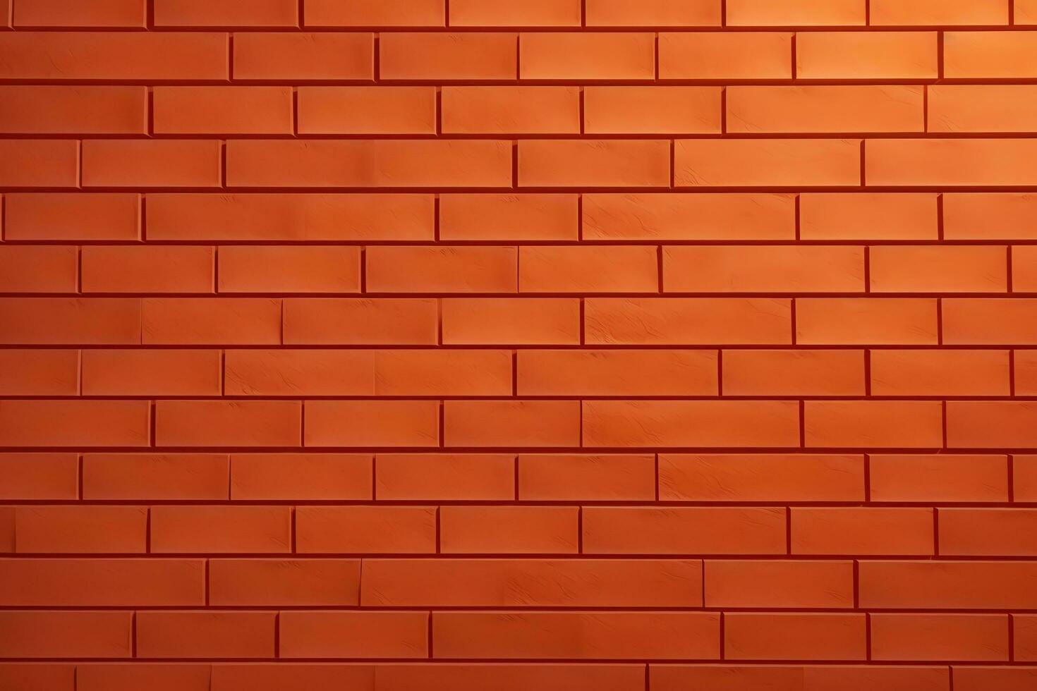 Terracotta Tiles wall texture, AI Generated photo