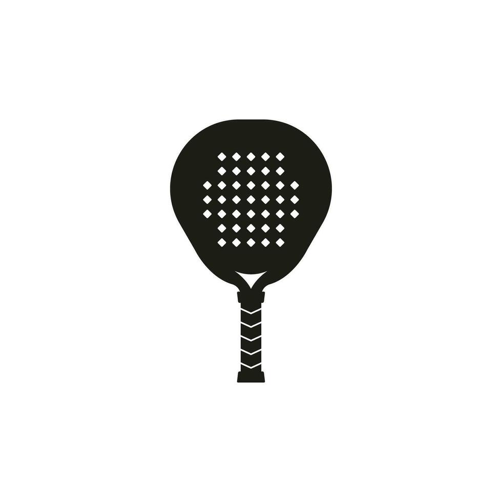 Padel Tennis Vector Illustration Icon