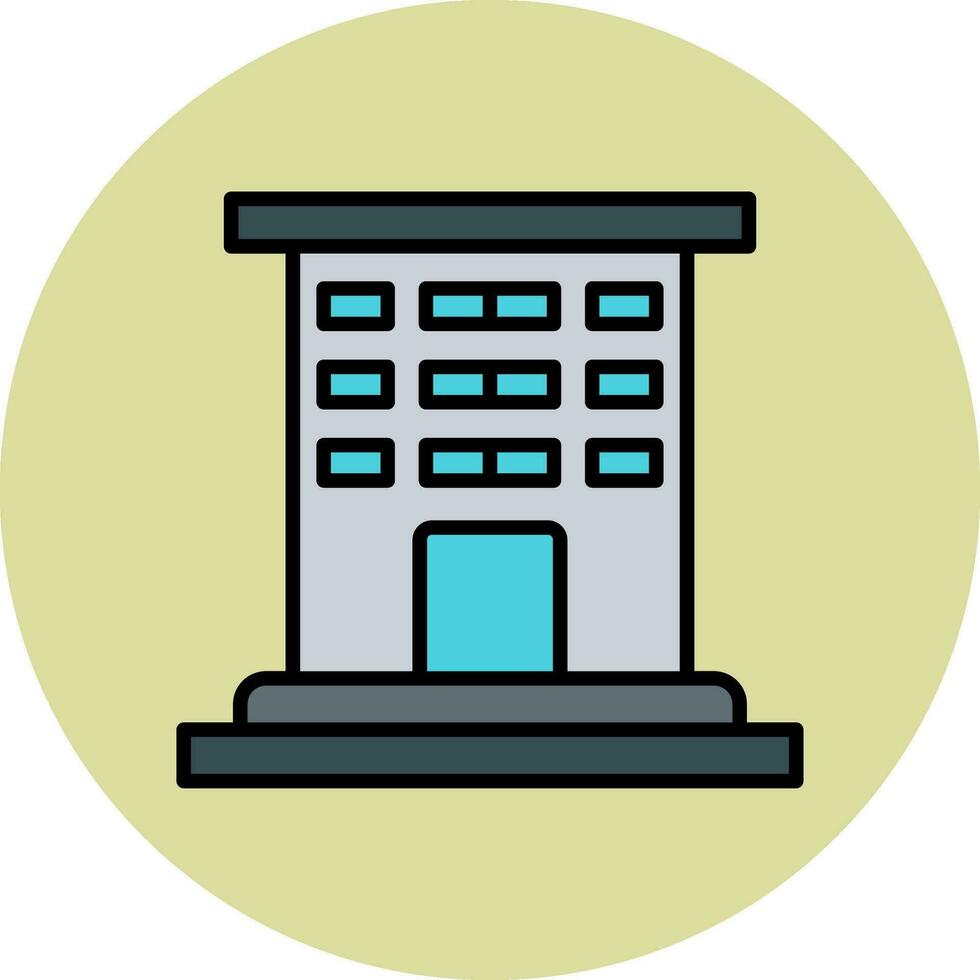 icono de vector de edificio