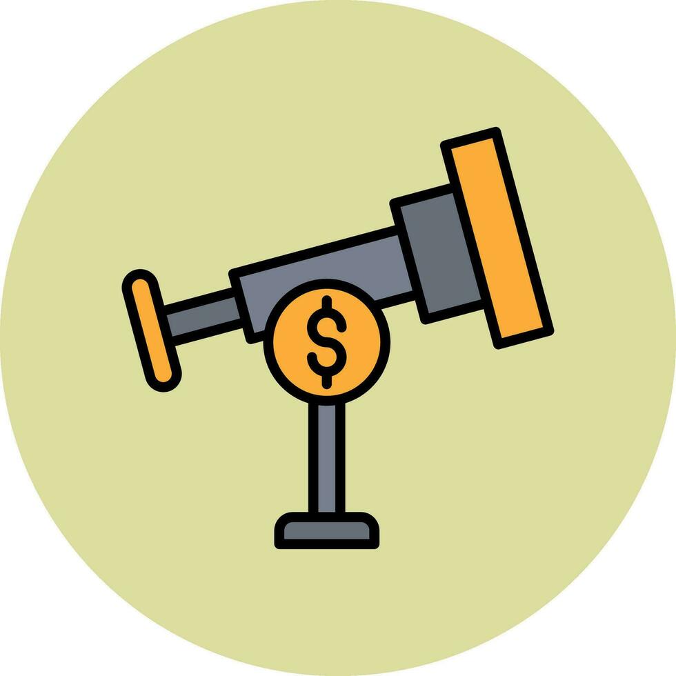 Telescope Vector Icon