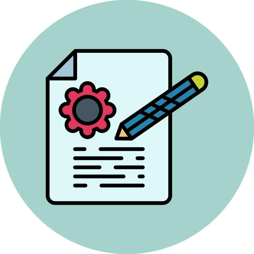 Contract Vector Icon