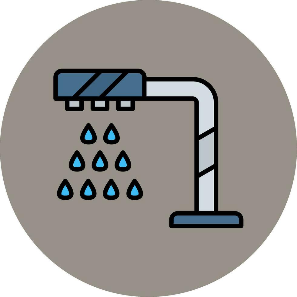 Shower Head Vector Icon