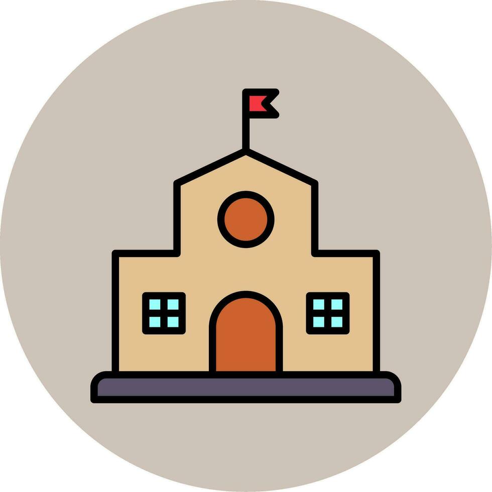 School Vector Icon