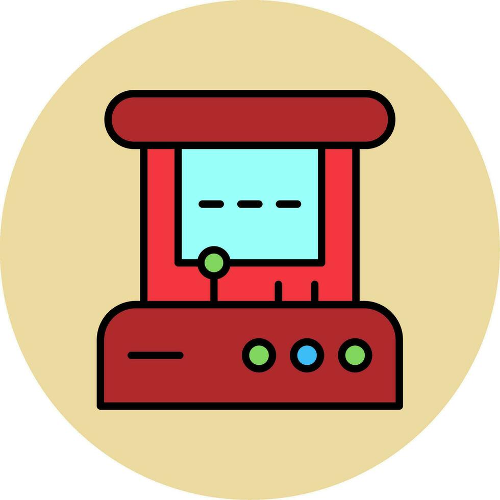 icono de vector de arcade