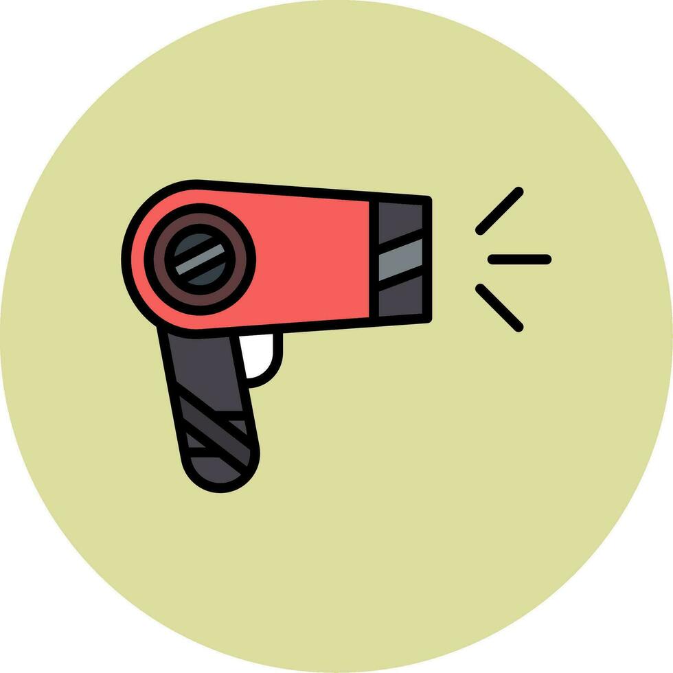 Hair Dryer Vector Icon