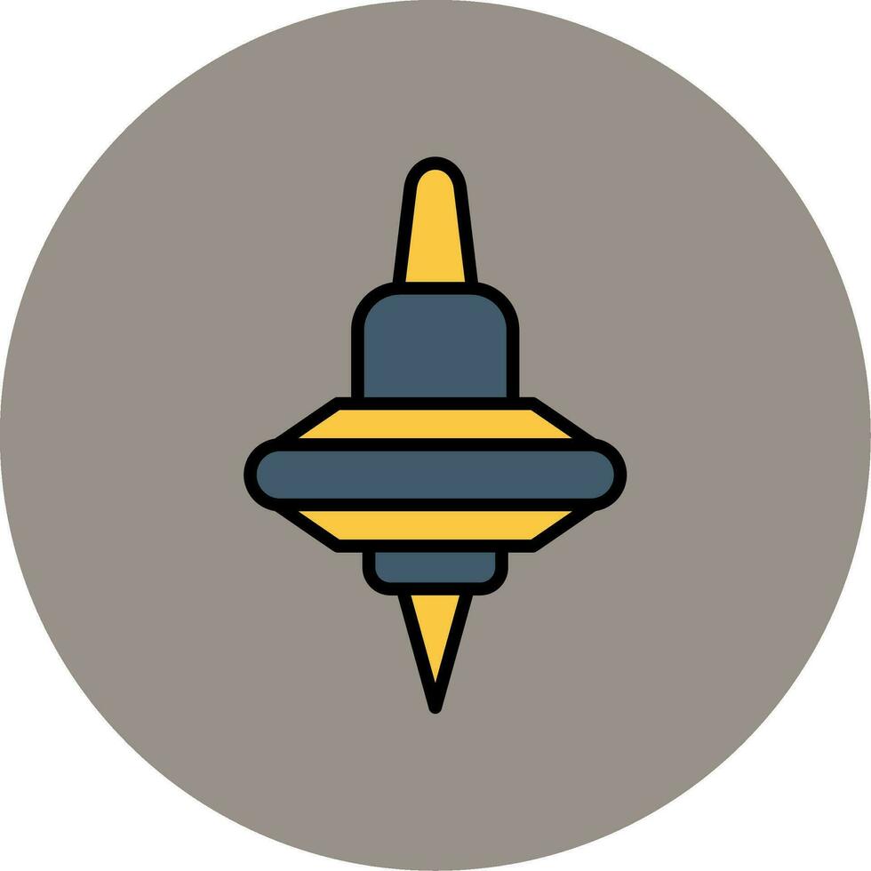 Spinning Top Vector Icon