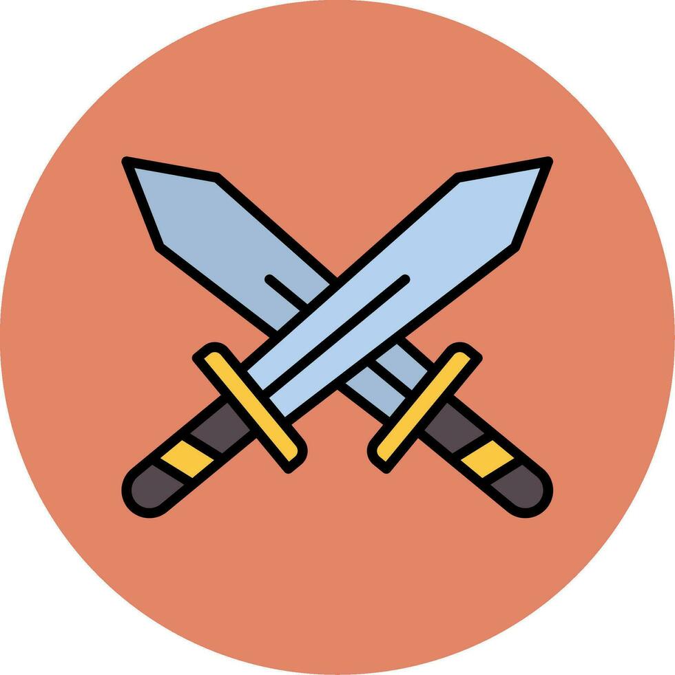 icono de vector de espada