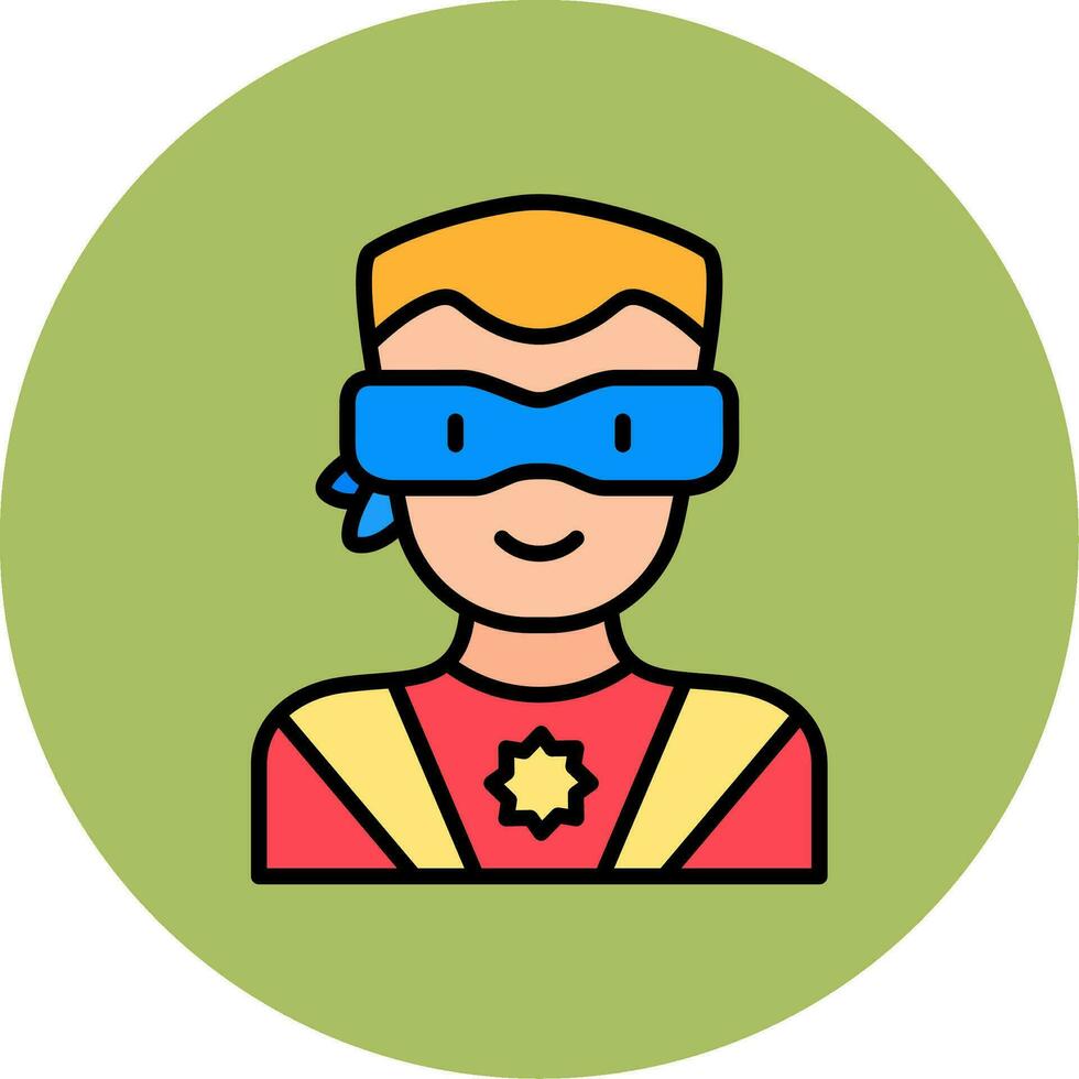 Superhero Vector Icon