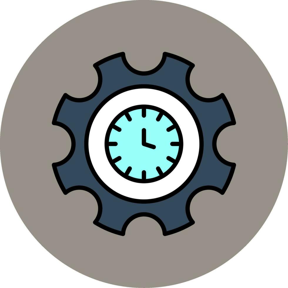 icono de vector de engranaje