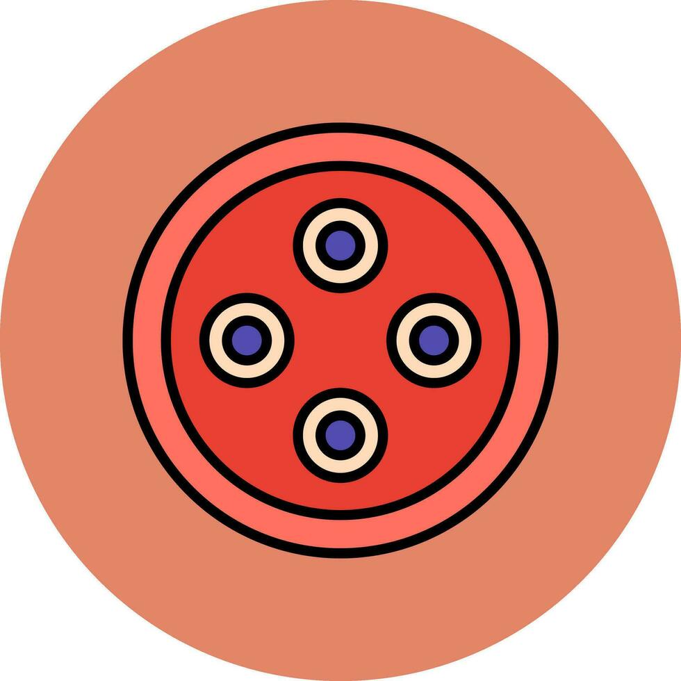 Plasmodium Falciparum Vector Icon