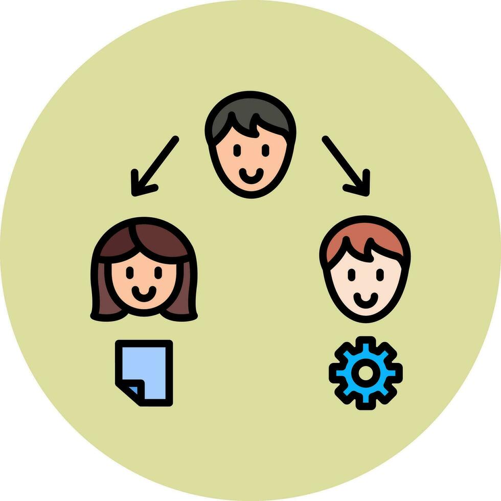 Distribution Vector Icon