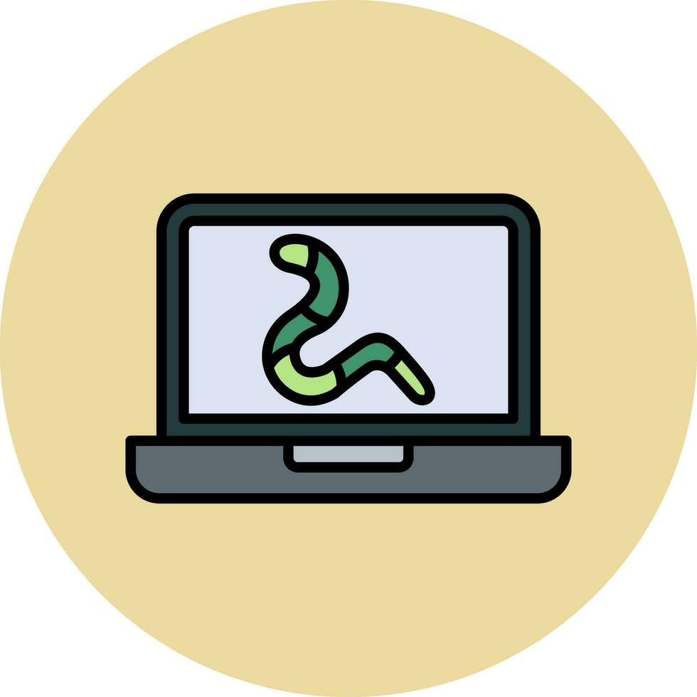 worm Vector Icon