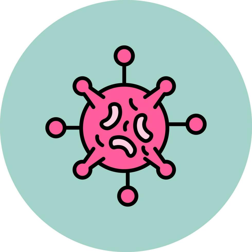 icono de vector de herpes