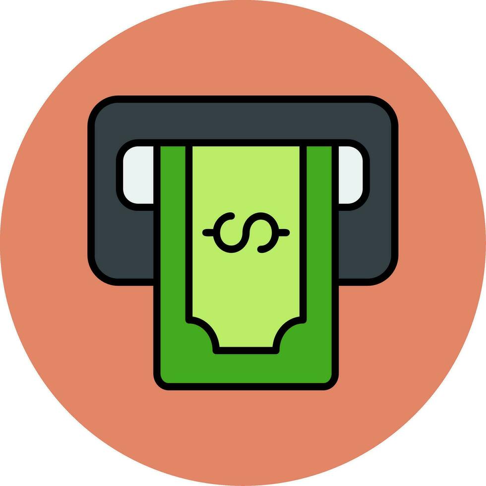 Withdraw Vector Icon