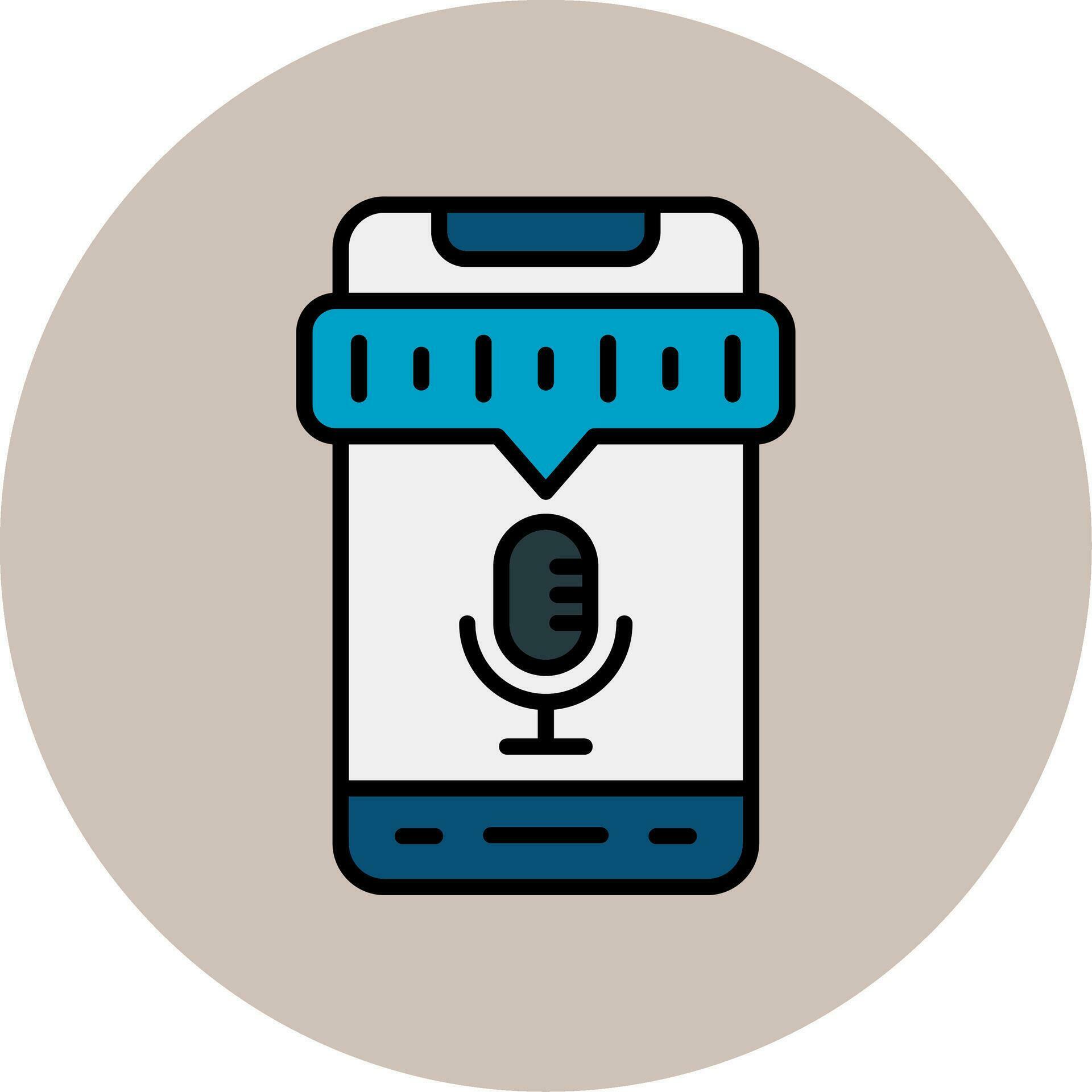 Voice Recorder Vector Icon 32749979 Vector Art at Vecteezy