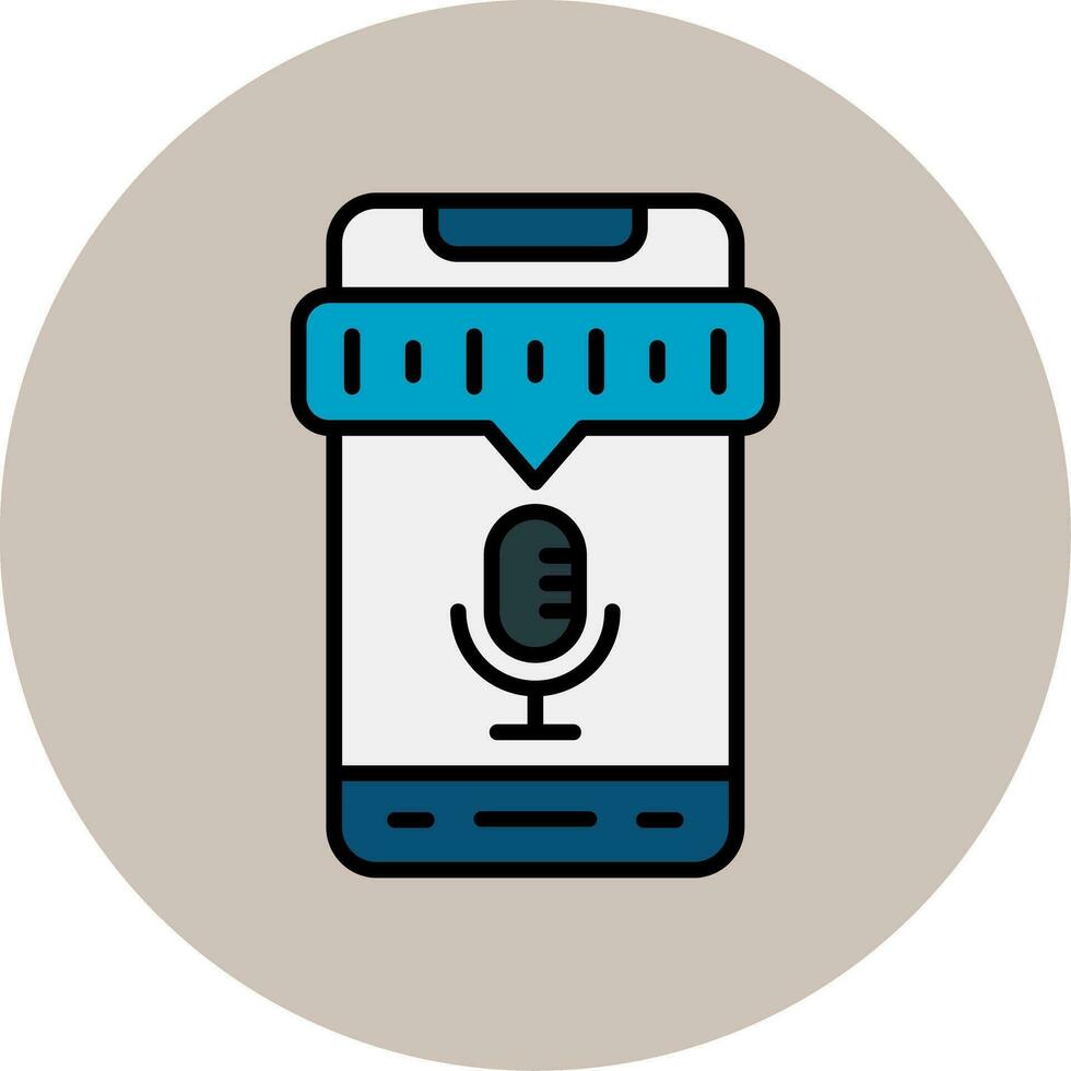 Voice Recorder Vector Icon