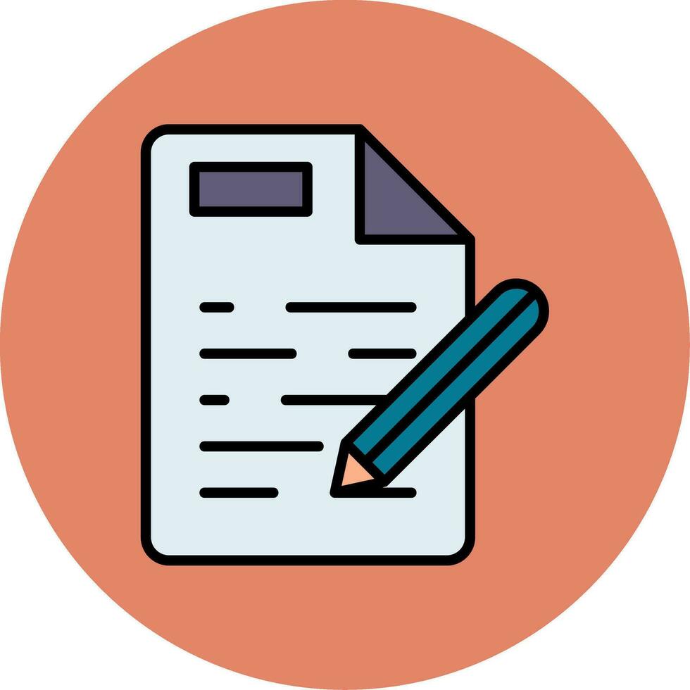 Contract Vector Icon