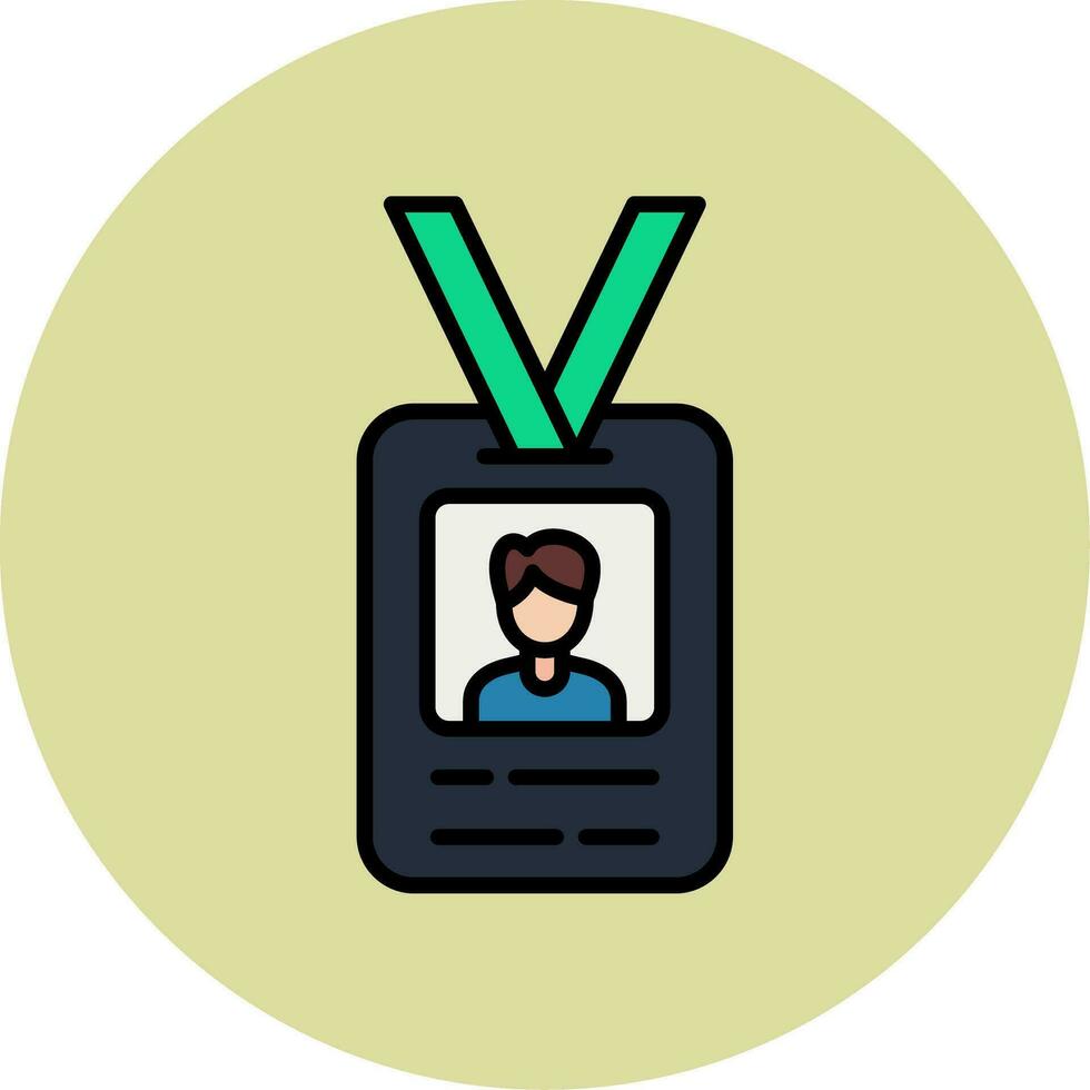 Id Card Vector Icon