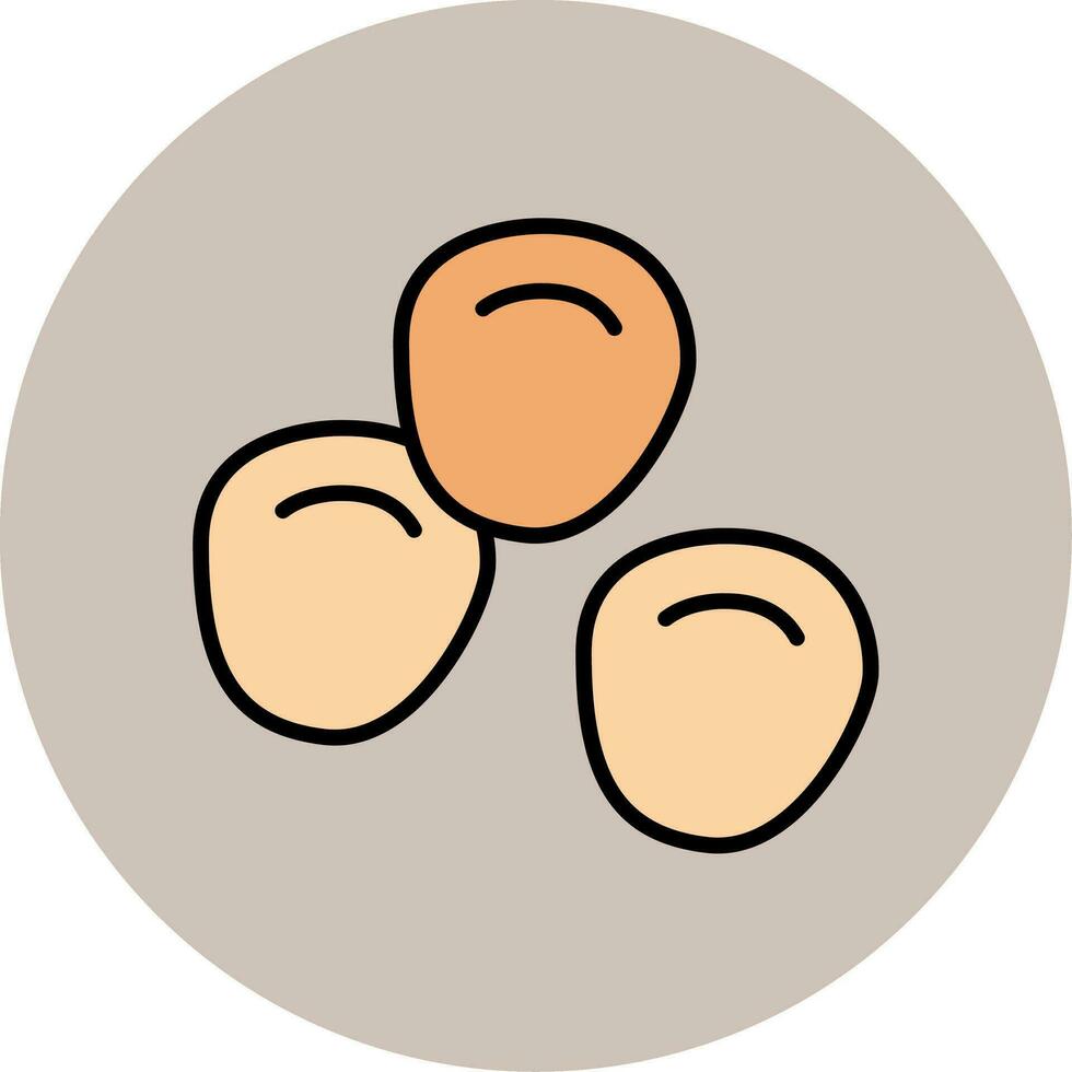 Chikpeas Vector Icon