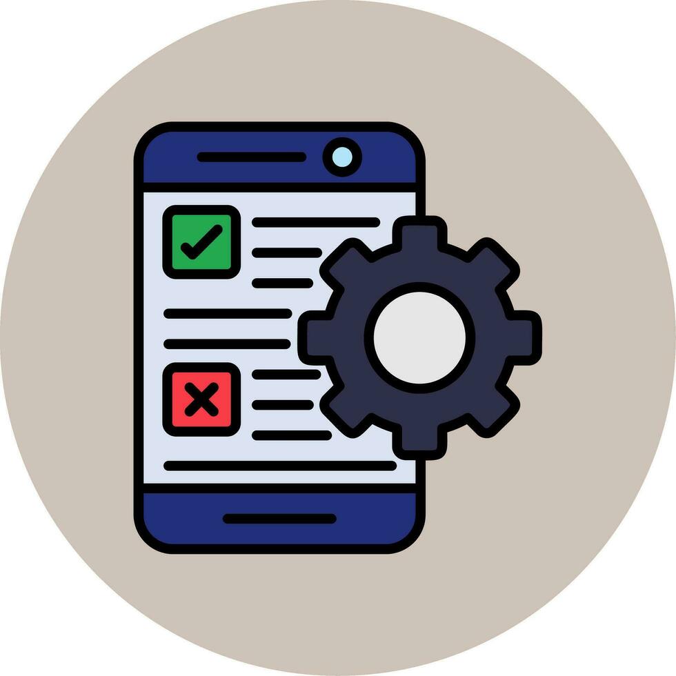testing Vector Icon
