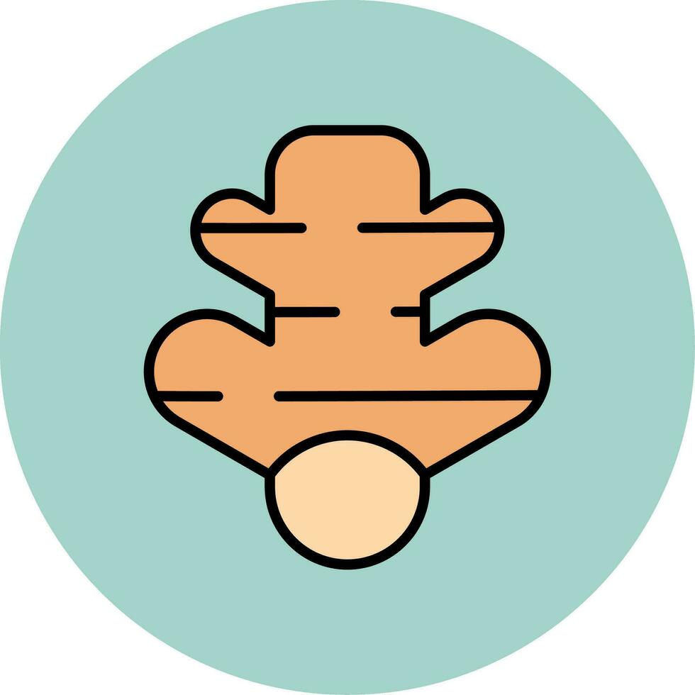 Ginger Vector Icon