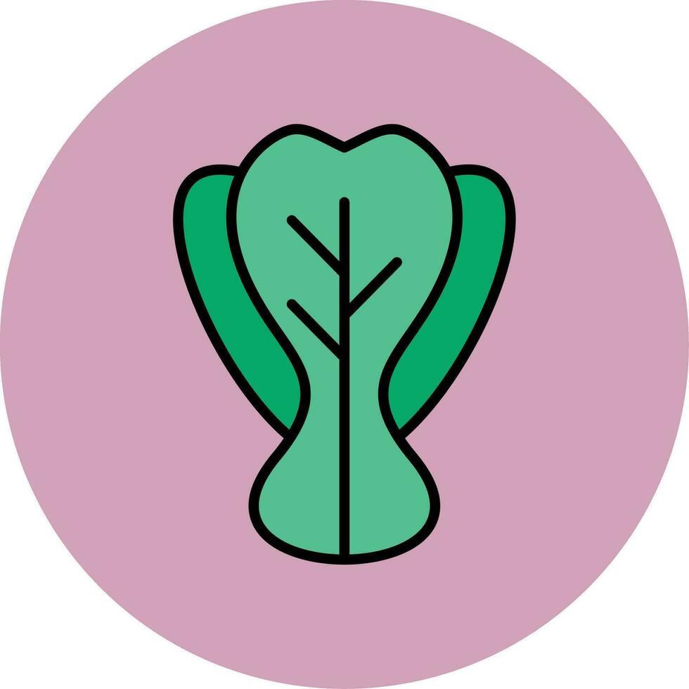 Bok Choy Vector Icon