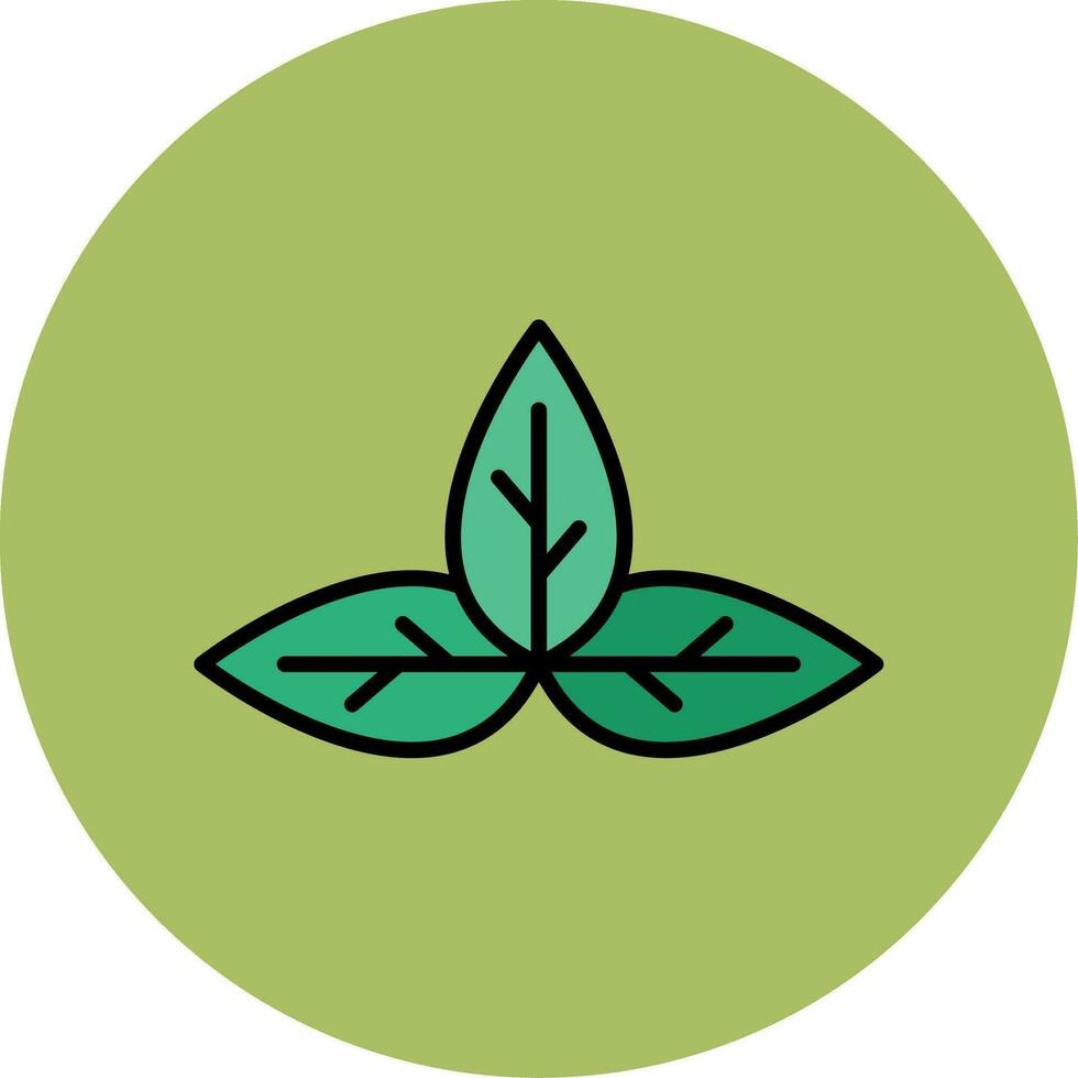 albahaca vector icono